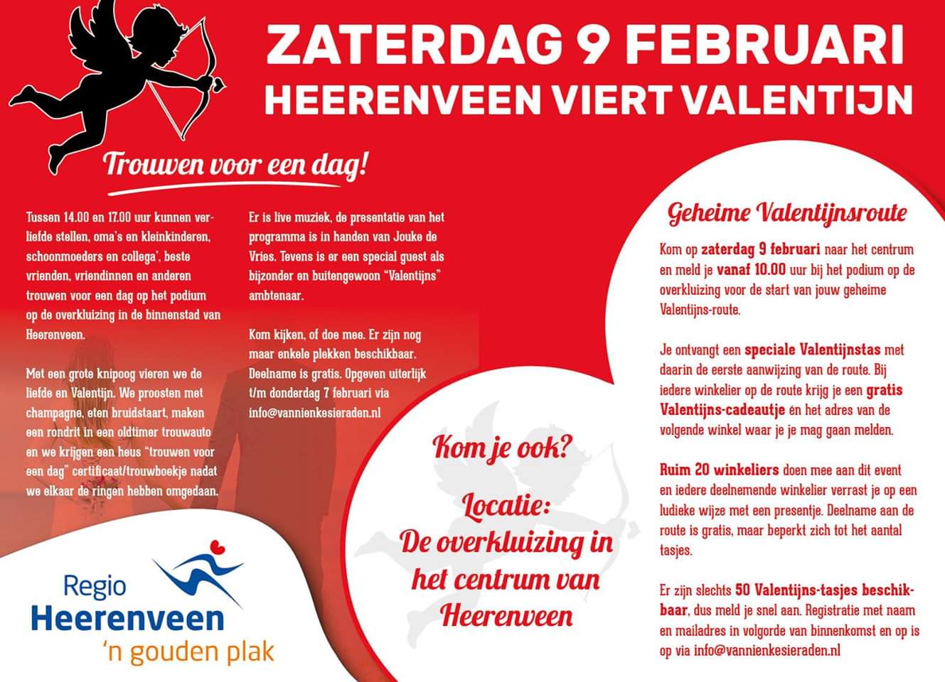 Valentijnsroute Heerenveen Reisbureau Heerenveen